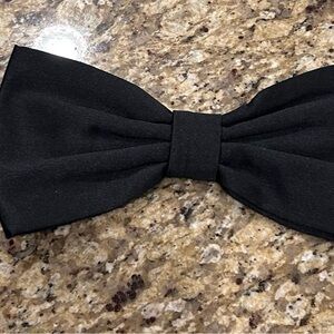 Kate spade ♠️ Elegant Black Bow Tie belt
